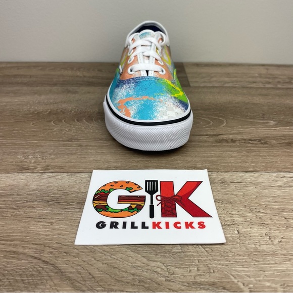 Vans Authentic Retro Mart Multi/True White Women’s Classic - Picture 2 of 5